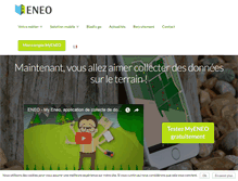 Tablet Screenshot of eneo.fr